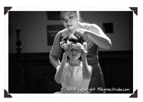 Allegra's Studio wedding